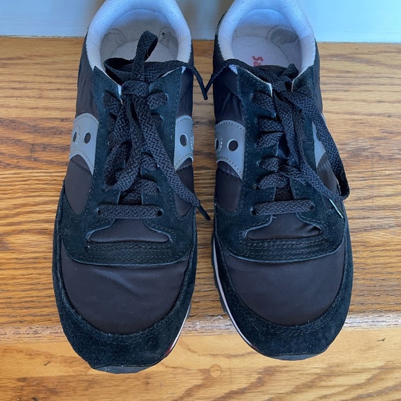 Saucony Women Jazz Original 1866-7 Black Red Running Shoes Sneakers Size 8.5 New - Picture 5 of 9